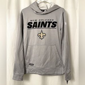 NWT NFL Team Apparel Saints New Era Combine Authentic Hoodie | size S